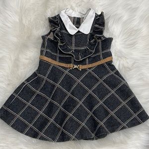 Janie and Jack grey ponte dress